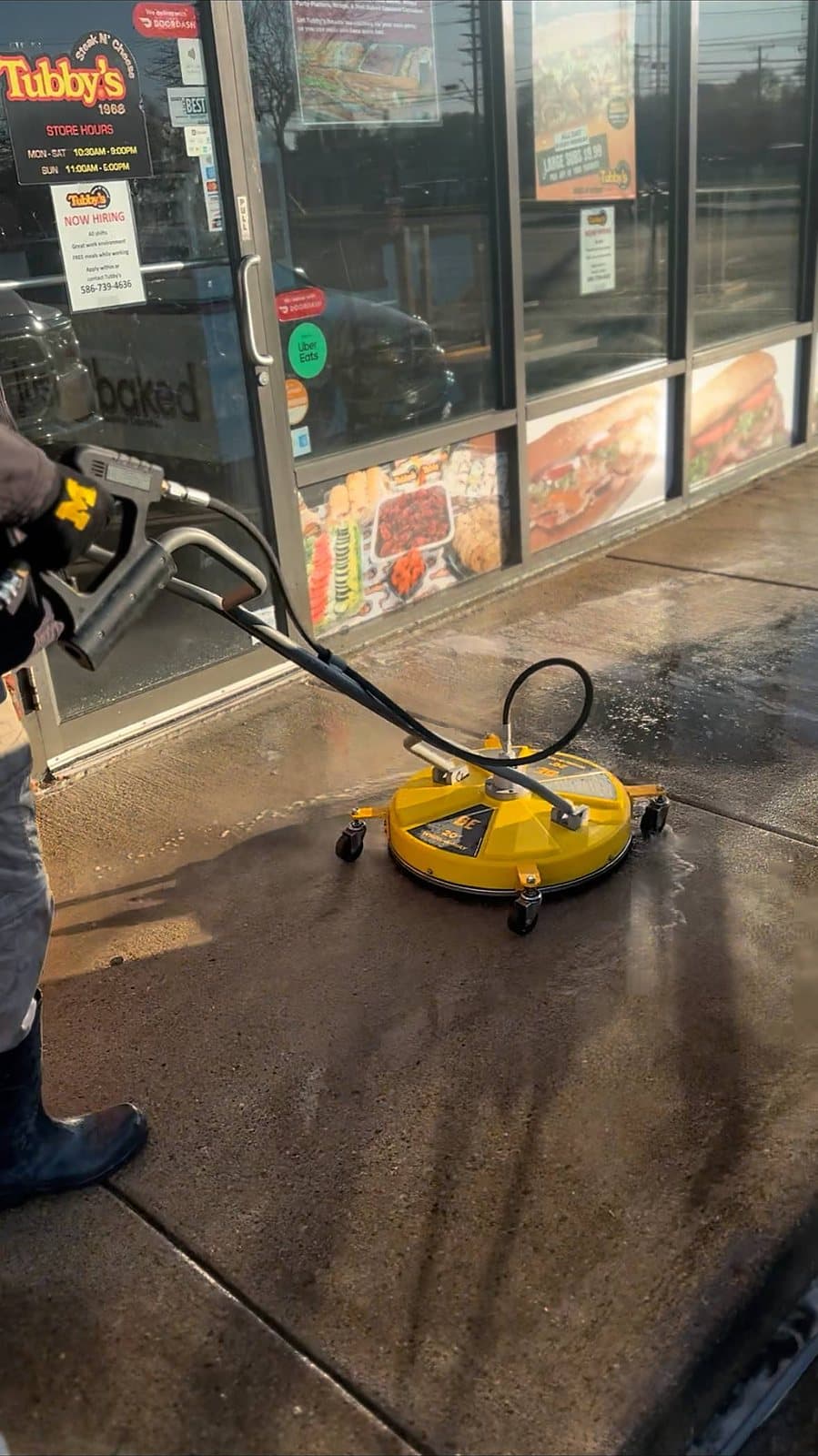Are You Washed crew on the job in Metro Detroit
