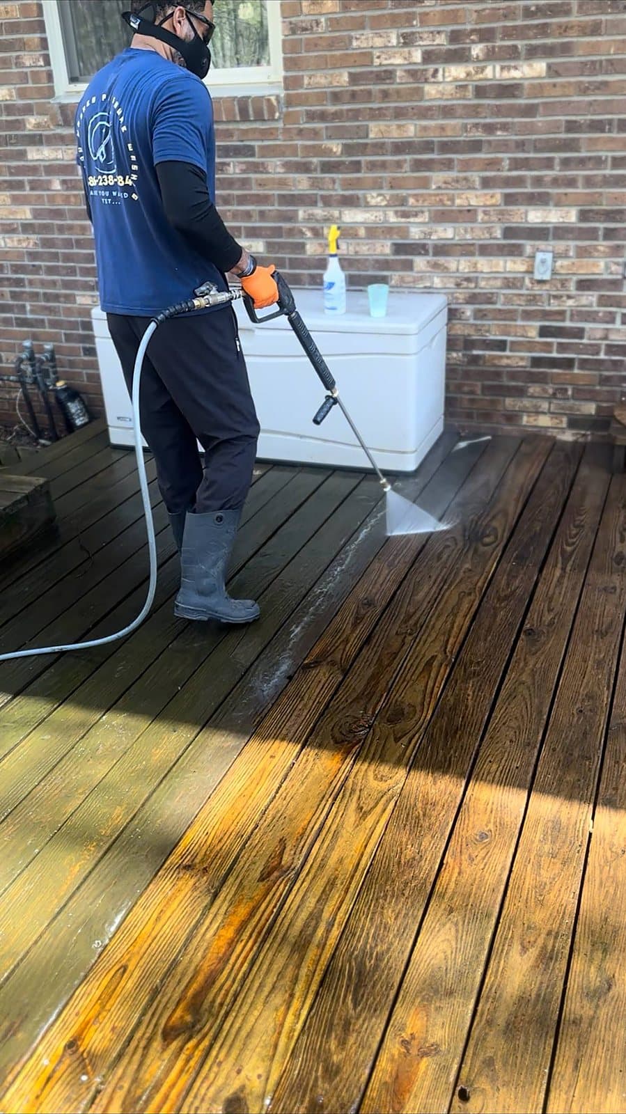 Are You Washed crew on the job in Metro Detroit
