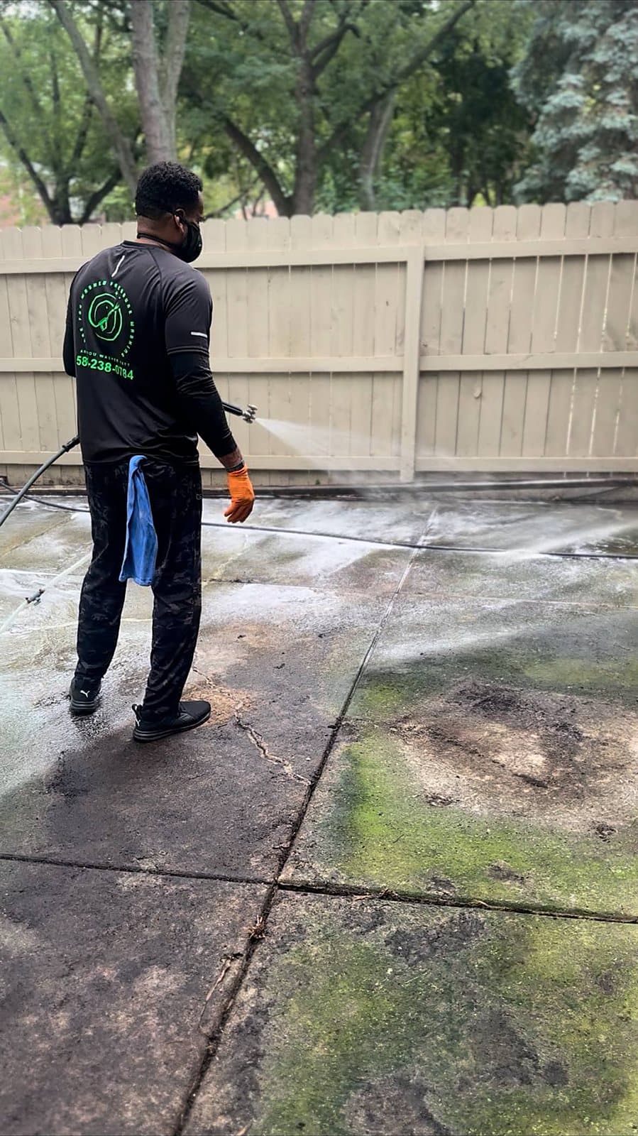 Are You Washed crew on the job in Metro Detroit