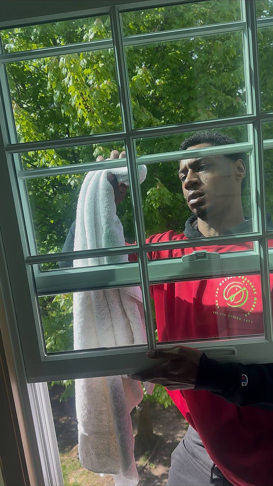 Are You Washed crew on the job in Metro Detroit
